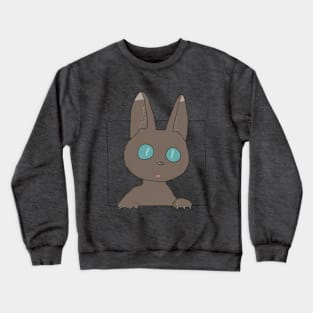 cat is shocked Crewneck Sweatshirt